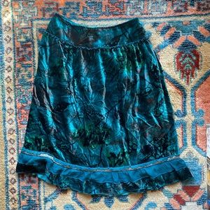 Cynthia Steffe Velvet skirt